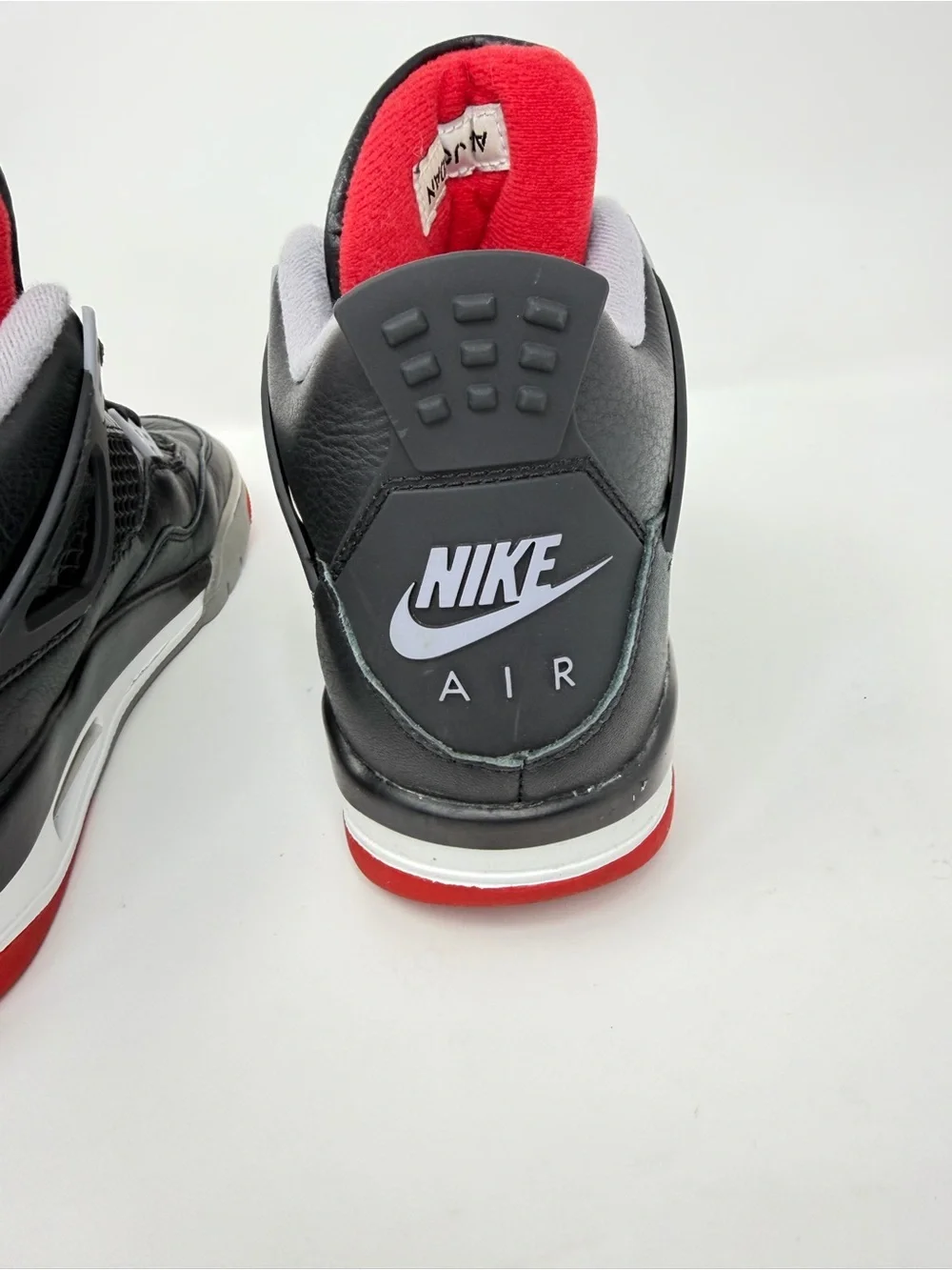 Jordan Men's High-Top Sneakers in Black and Red